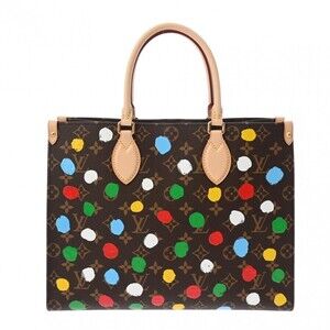 Louis Vuitton Monogram On the Go collaboration brown multicolor handbag